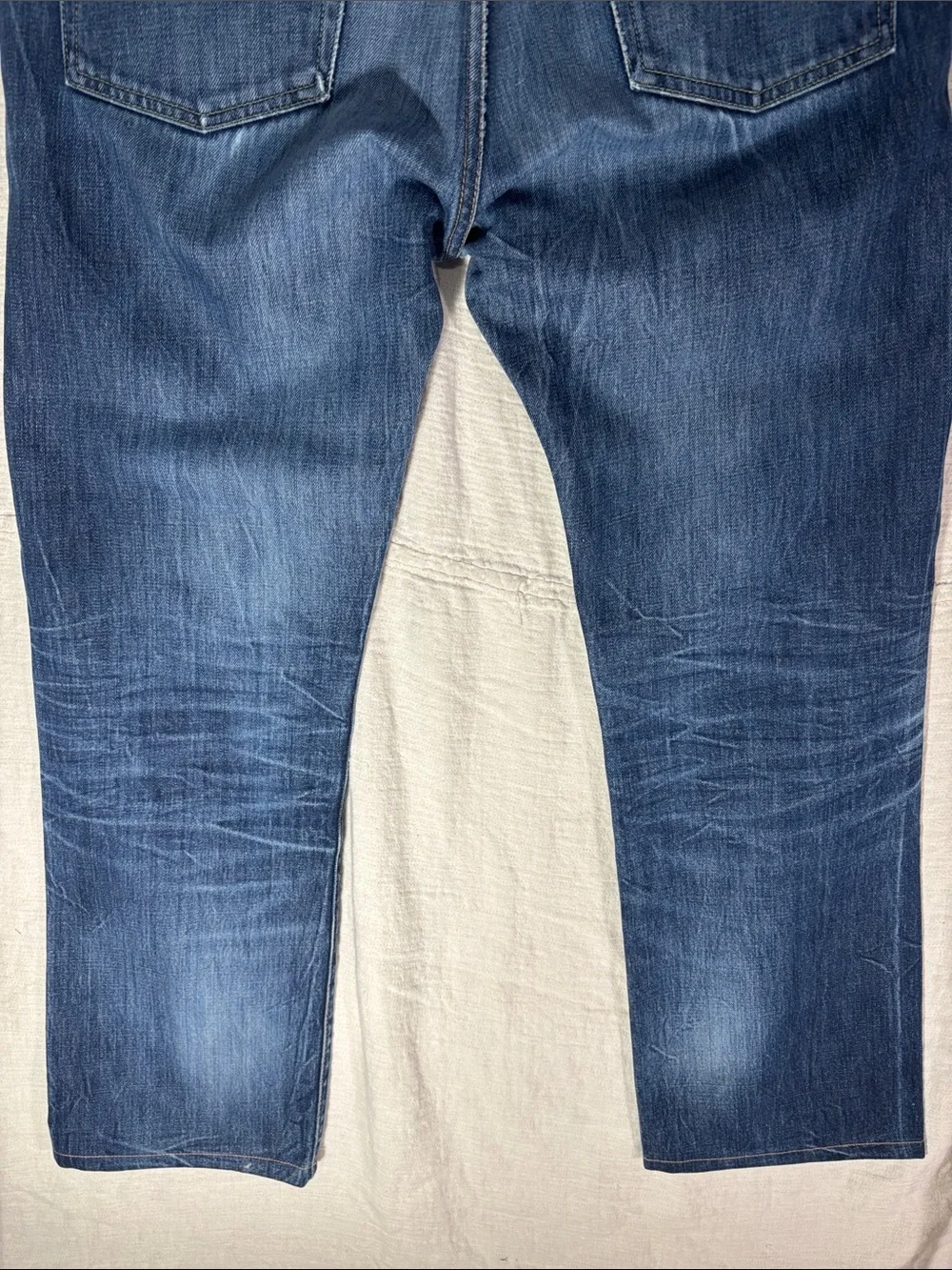 Polo Ralph Lauren Men’s Straight Jeans Medium Wash Tag 34x34 Measures 36x32 EUC